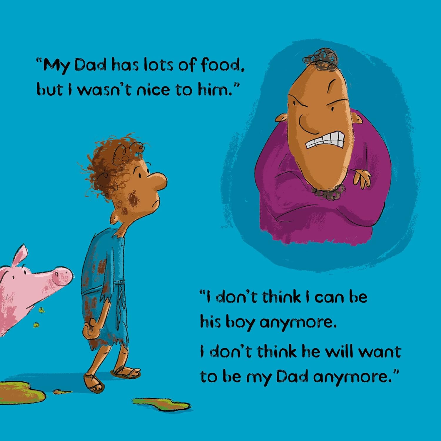 The Dad Who Never Gave Up (Little Me Big God series)