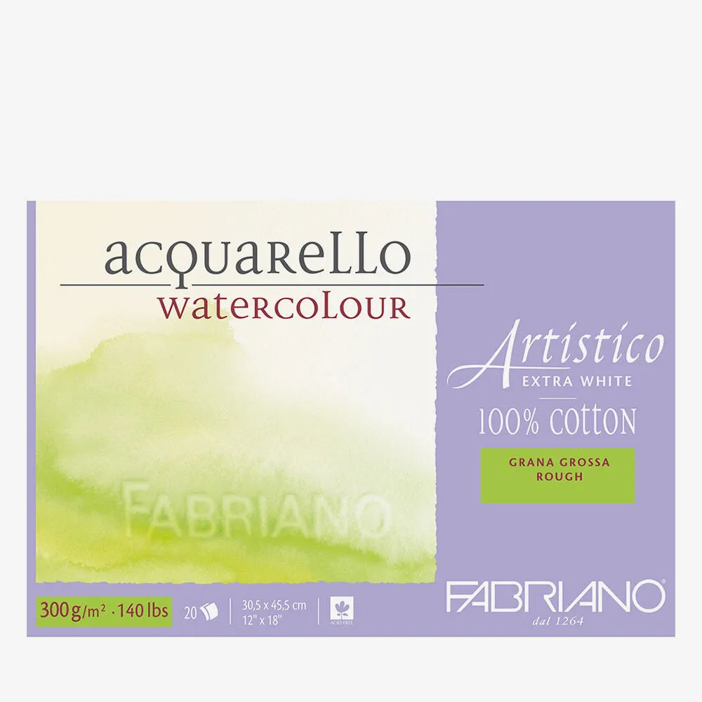 FABRIANO Artistico Extra White Rough 300g 12"x18"