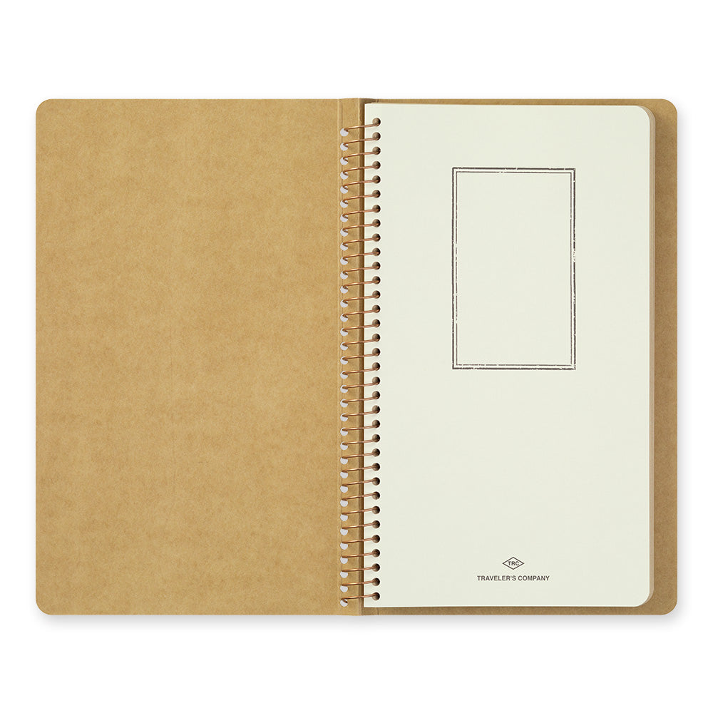 TRAVELERS Spiral Ring Notebook A5 Slim DW Kraft