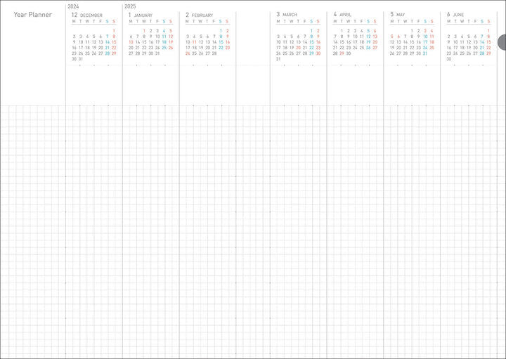 KOKUYO 2025 Soft Ring Diary A5 Landscape