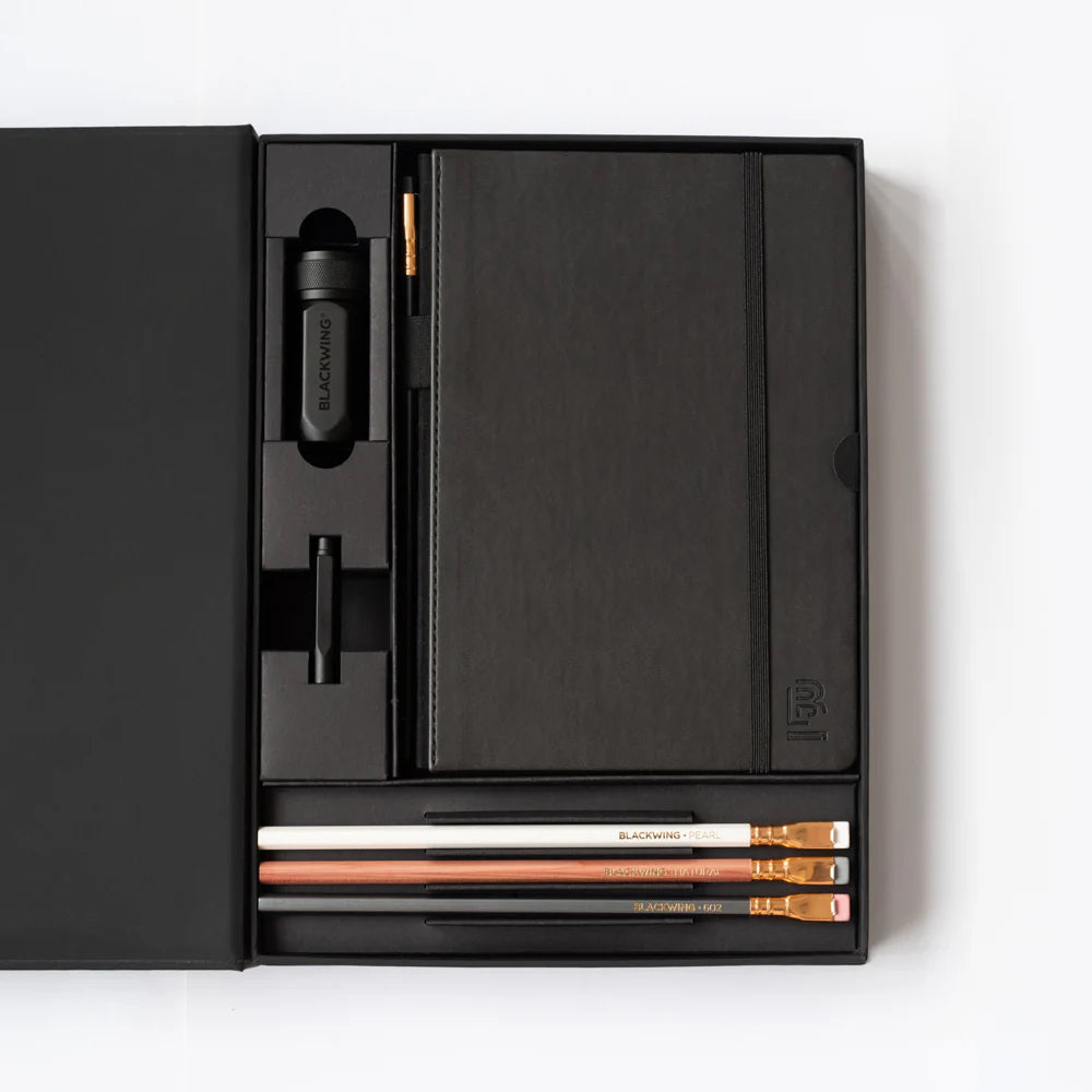 BLACKWING Notebook Essentials Set with Dot-Grid Slate
