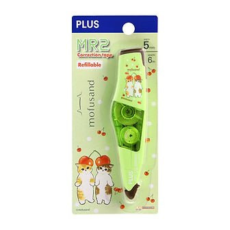 PLUS MR2 Correction Tape x Mofusand WH 645SS 5mmx6M Green