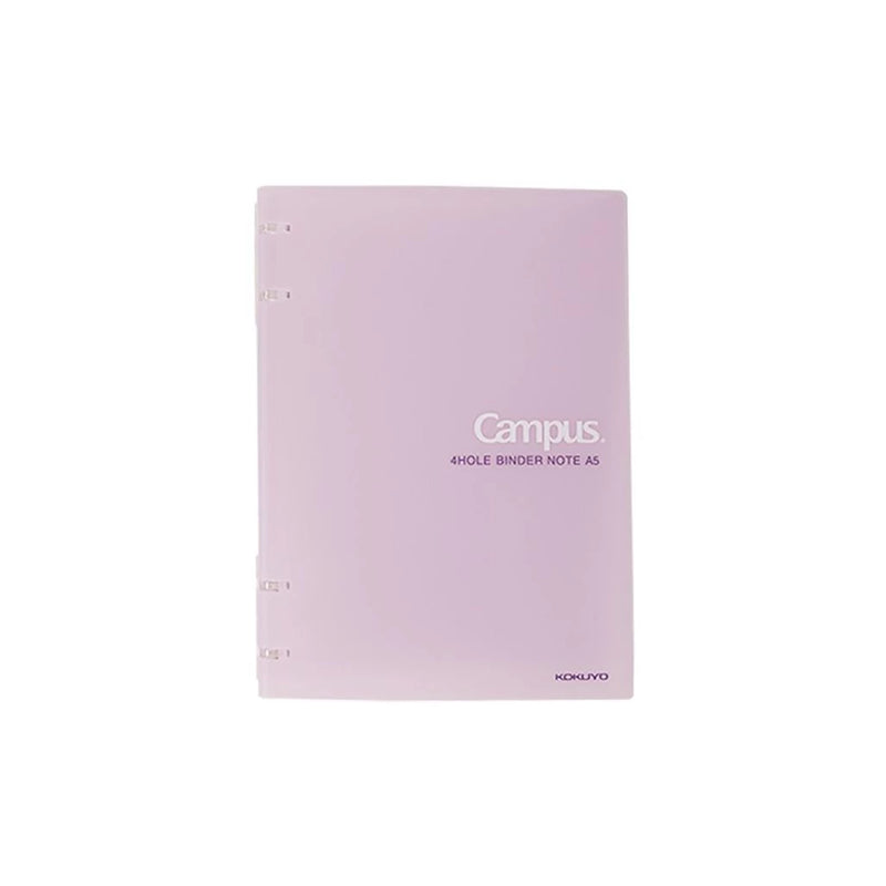 KOKUYO Campus Binder Notebook 4-Ring Line 40s 8mm A5 / Light Violet