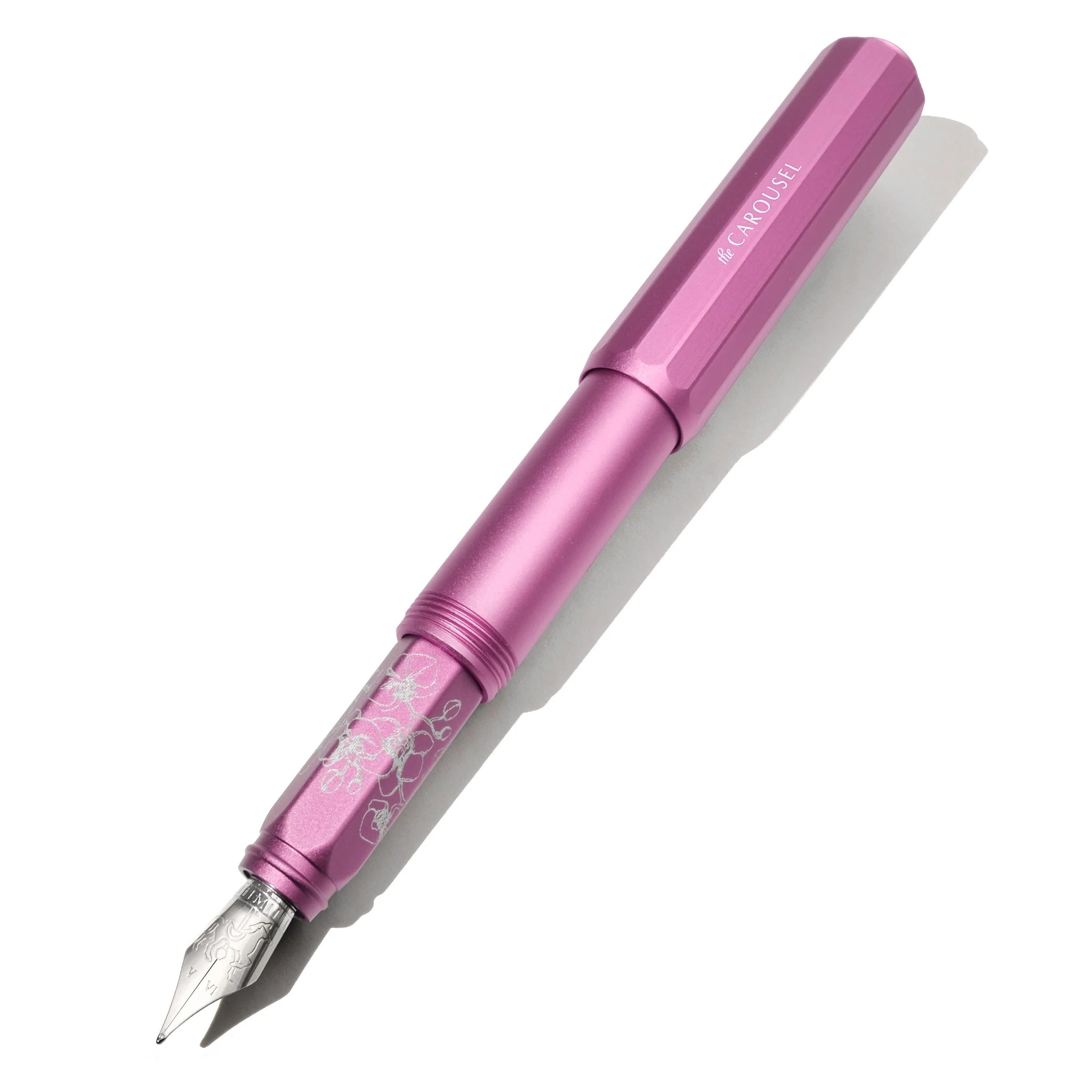 FERRIS WHEEL PRESS Carousel Aluminum Fountain Pen Limited Edition Serpentine Blooms Fine