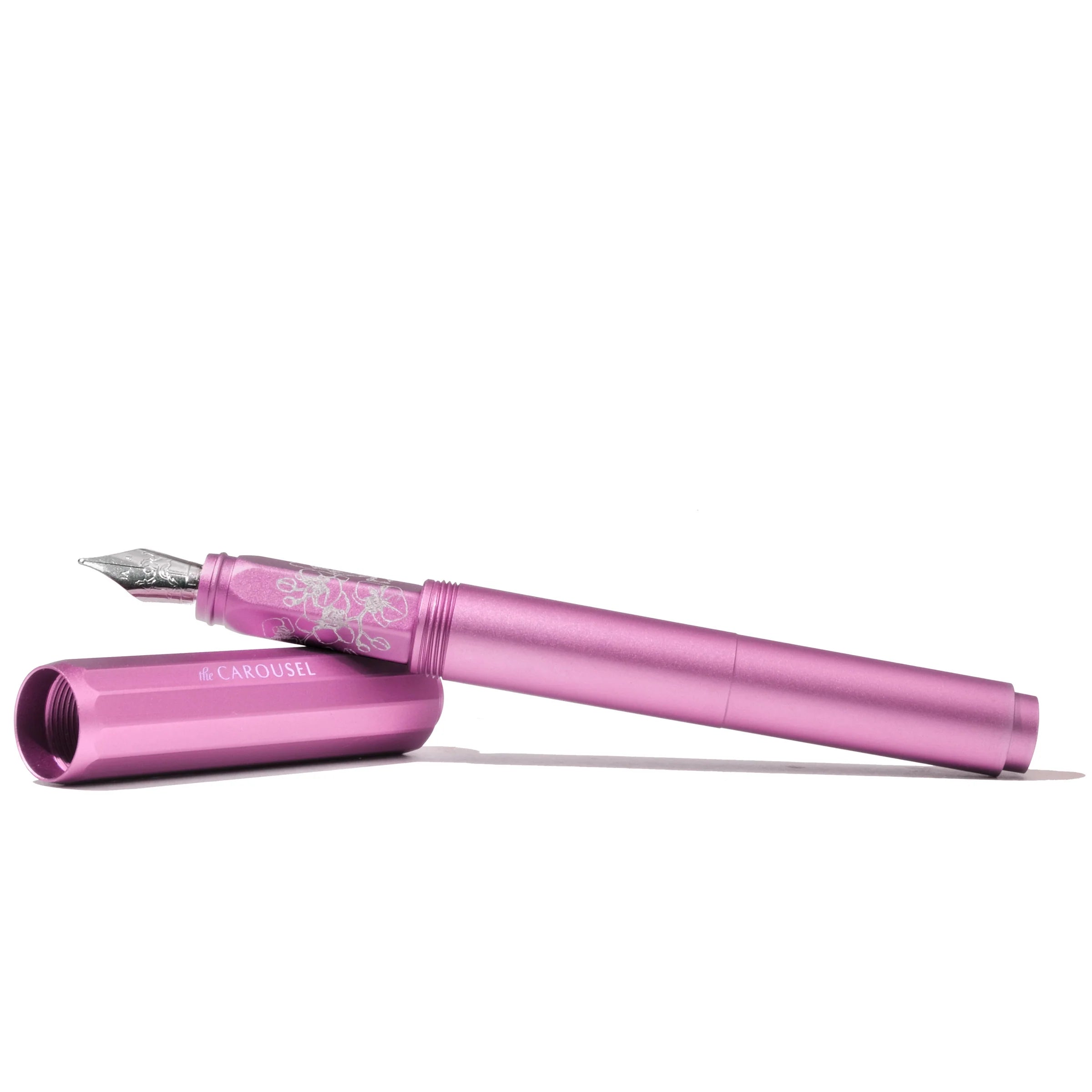 FERRIS WHEEL PRESS Carousel Aluminum Fountain Pen Limited Edition Serpentine Blooms Fine