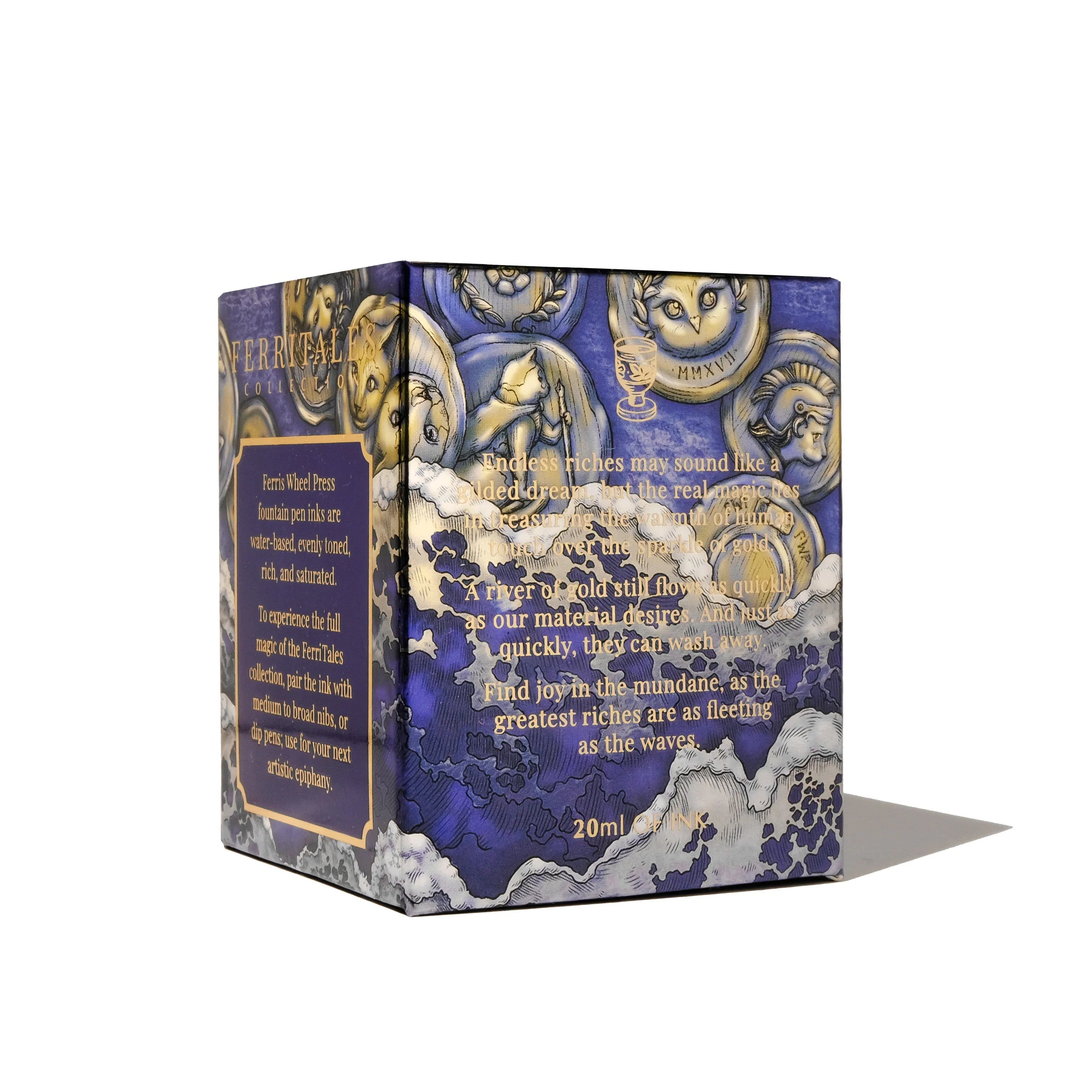 FERRIS WHEEL PRESS Fountain Pen Ink 20ml Ferritales Tides of Midas