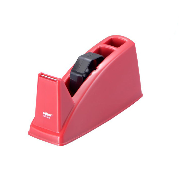 DOLPHIN Tape Dispenser DOL3020 w/Pen Holder 222x86 Red