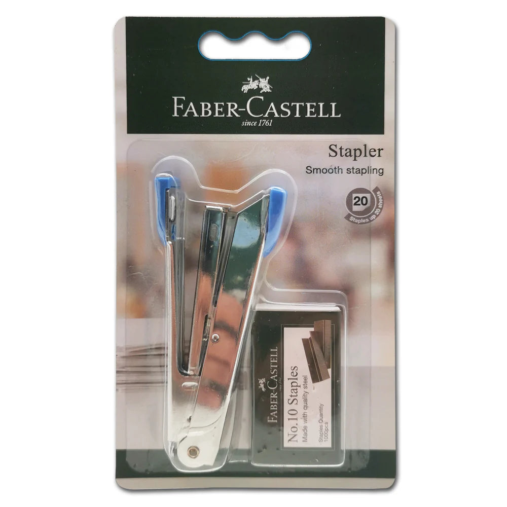 FABER-CASTELL Stapler No.10 401153 Blue