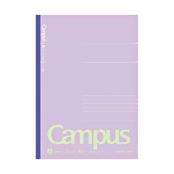 KOKUYO Campus Notebook Limited Color Positive Smokey B5 7mm Dot Ruled 30s Set of 5
