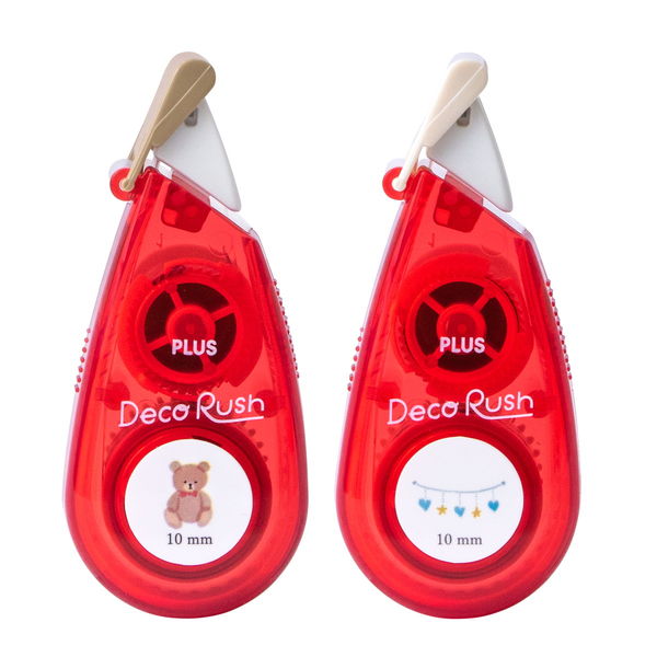 PLUS Petit Deco Rush Heart Case Set DC 080-2P 10mmx3M Bear
