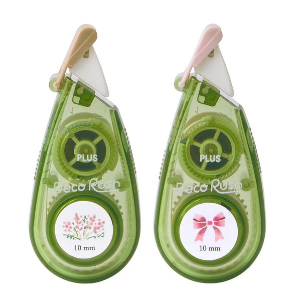 PLUS Petit Deco Rush Heart Case Set DC 080-2P 10mmx3M Bouquet