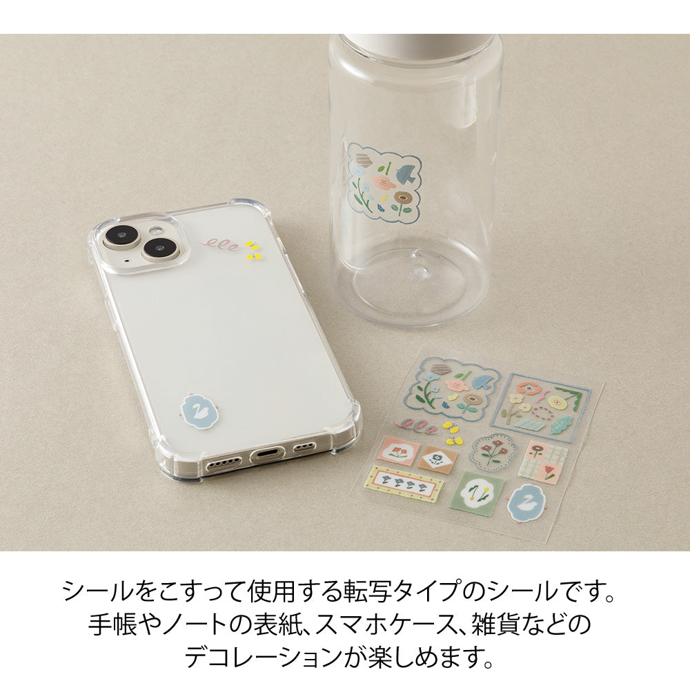 MIDORI Glossy Transfer Sticker 2698 Nordic Tile