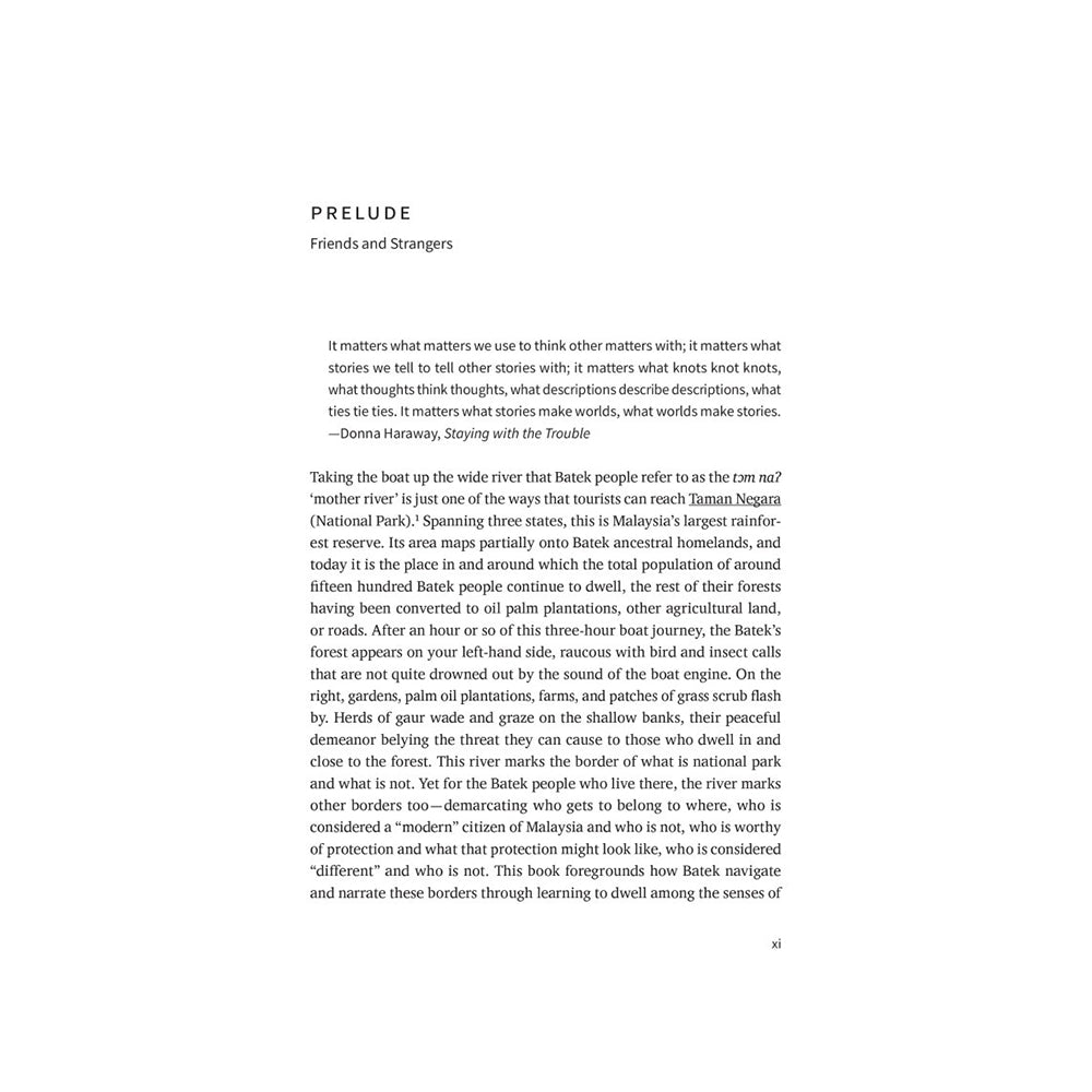 Sensing Others: Voicing Batek Ethical Lives at the Edge of a Malaysian Rainforest by Alice Rudge