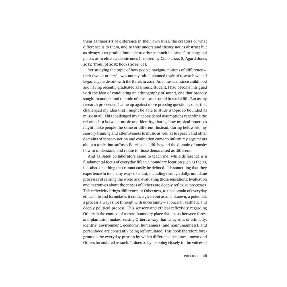 Sensing Others: Voicing Batek Ethical Lives at the Edge of a Malaysian Rainforest by Alice Rudge