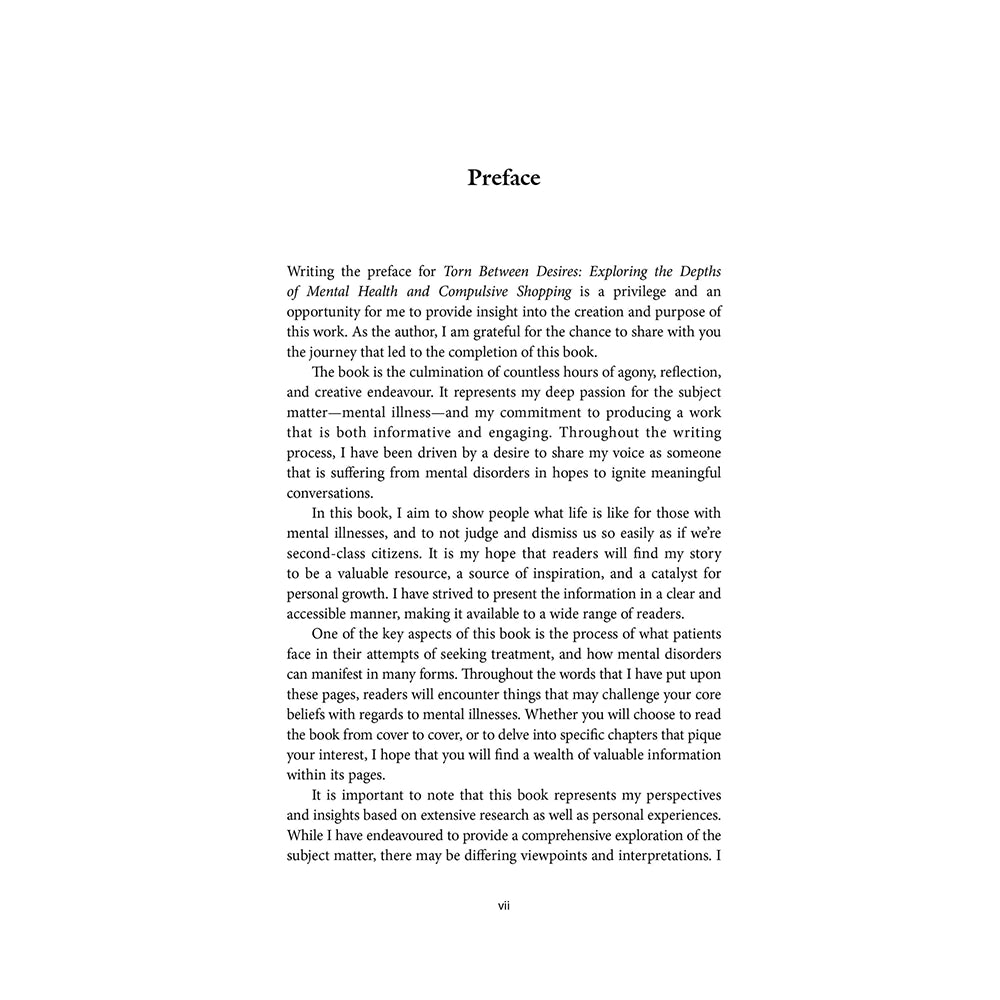 Torn Between Desires: Exploring the Depths of Mental Health and Compulsive Shopping by Dayana Sobri