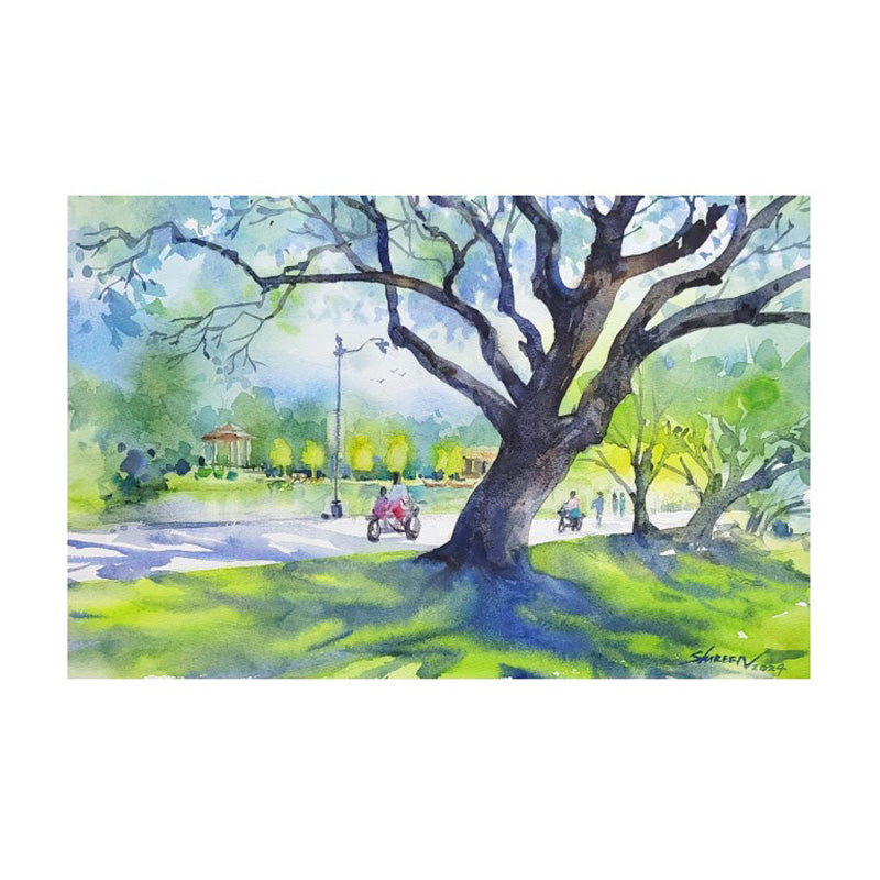 SHIREEN LEE Taiping Lake Garden #2 Postcard