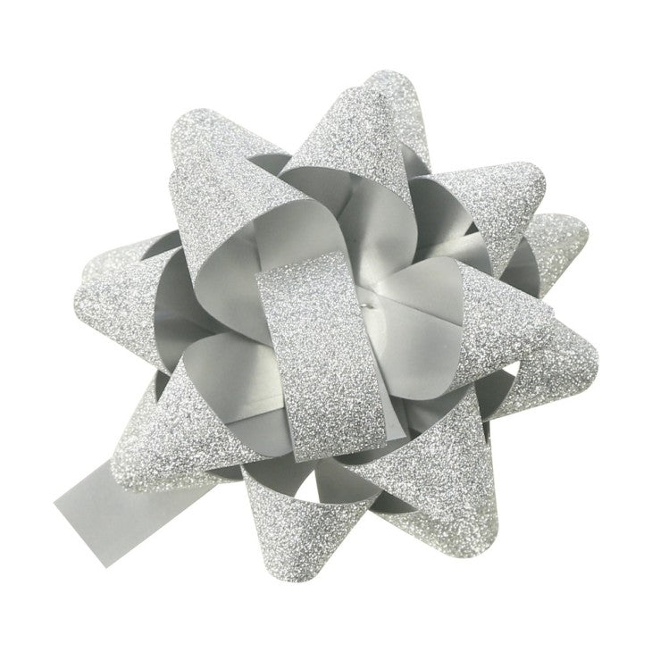 CLAIREFONTAINE Mini Bow Ribbons Shiny Glitter 50s