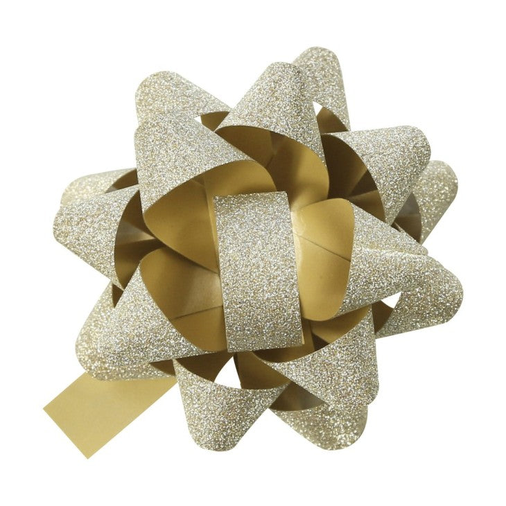 CLAIREFONTAINE Mini Bow Ribbons Shiny Glitter 50s