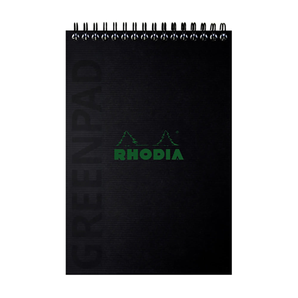 RHODIA Greenactive Greenpad Wirebound A5+ / Lined+Margin
