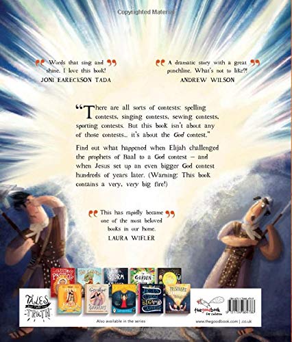 The God Contest Storybook: The True Story of Elijah, Jesus, and the Greatest Victory