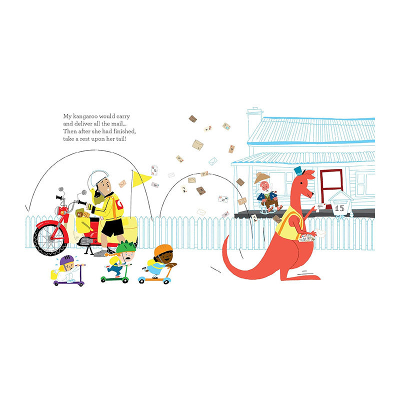 If I had a kangaroo by Gabby Dawnay and Alex Barrow (Board book)