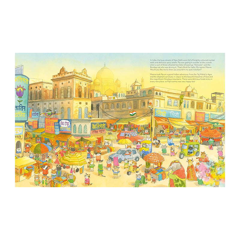 Pip's Trip Around the World by Lorenzo Sangio and Fanny Joly