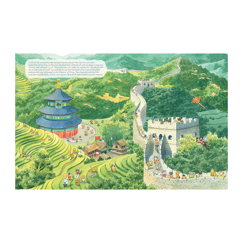 Pip's Trip Around the World by Lorenzo Sangio and Fanny Joly