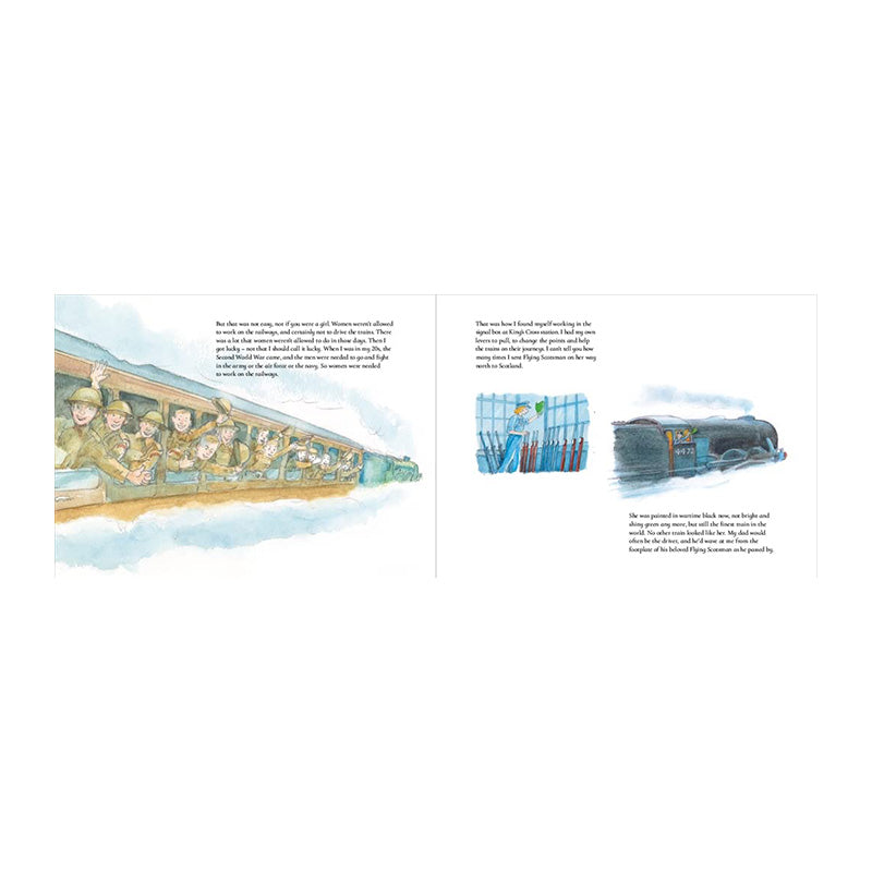 Flying Scotsman and the Best Birthday Ever by Michael Morpurgo and Michael Foreman (Hardback)