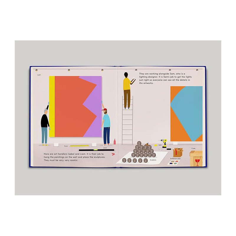 Making a Great Exhibition: (Books for Kids, Art for Kids, Art Book) by Doro Globus and Rose Blake