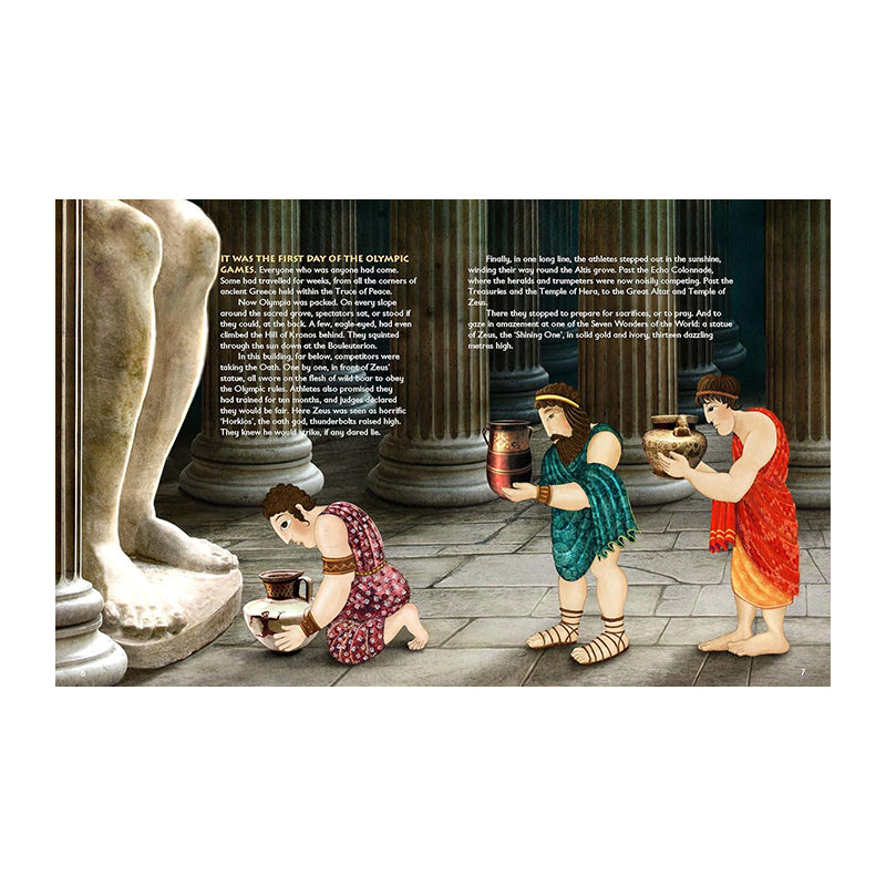 How the Olympics Came To Be by Helen East and Mehrdokht Amini