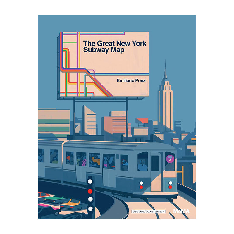 The Great New York Subway Map by Emiliano Ponzi