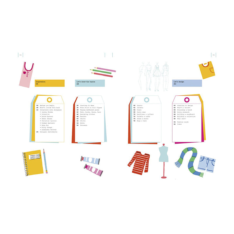 How to Draw Like a Fashion Designer: Inspirational Sketchbooks - Tips from Top Designers by Celia Joicey and Dennis Nothdruft