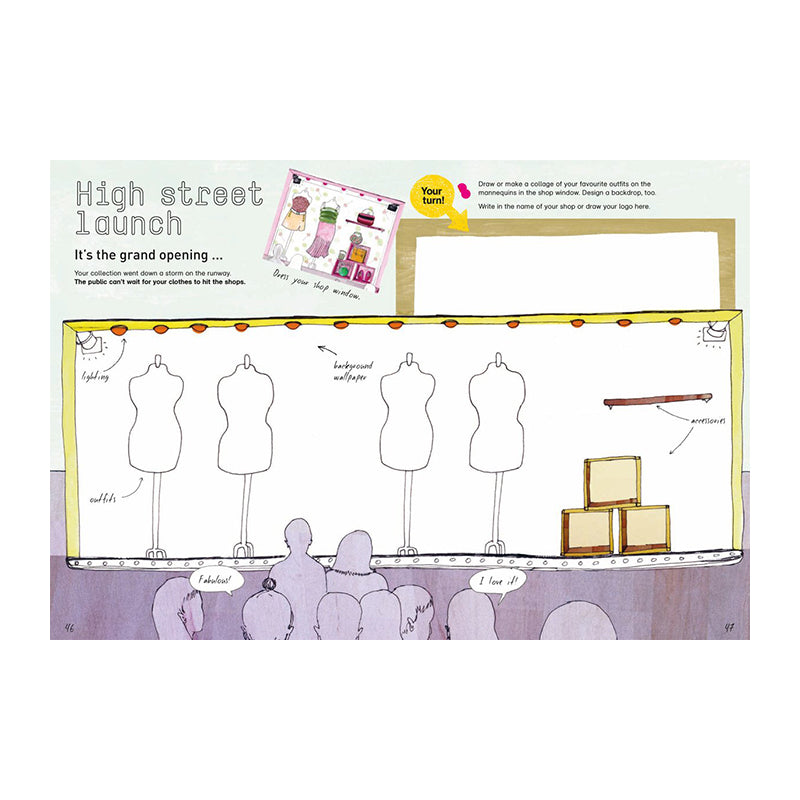 My Fashion Lookbook: Design Your Own Collection by Jacky Bahbout and Cynthia Merhej