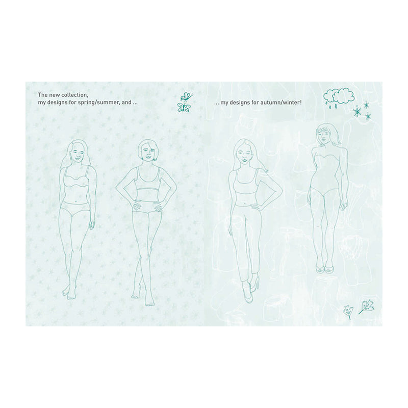 My Fashion Lookbook: Design Your Own Collection by Jacky Bahbout and Cynthia Merhej