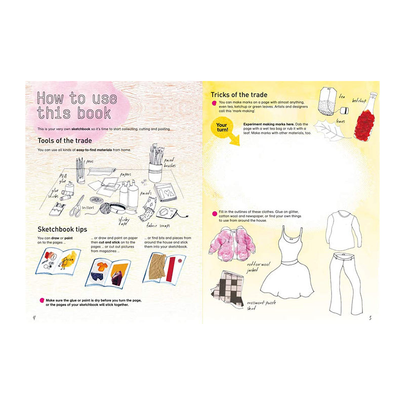 My Fashion Lookbook: Design Your Own Collection by Jacky Bahbout and Cynthia Merhej