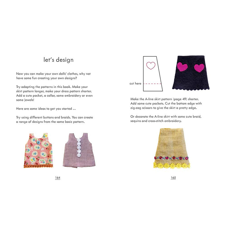 I Can Make Dolls' Clothes: Easy-to-follow patterns to make clothes and accessories for your favourite doll by Louise Scott-Smith and Georgia Vaux