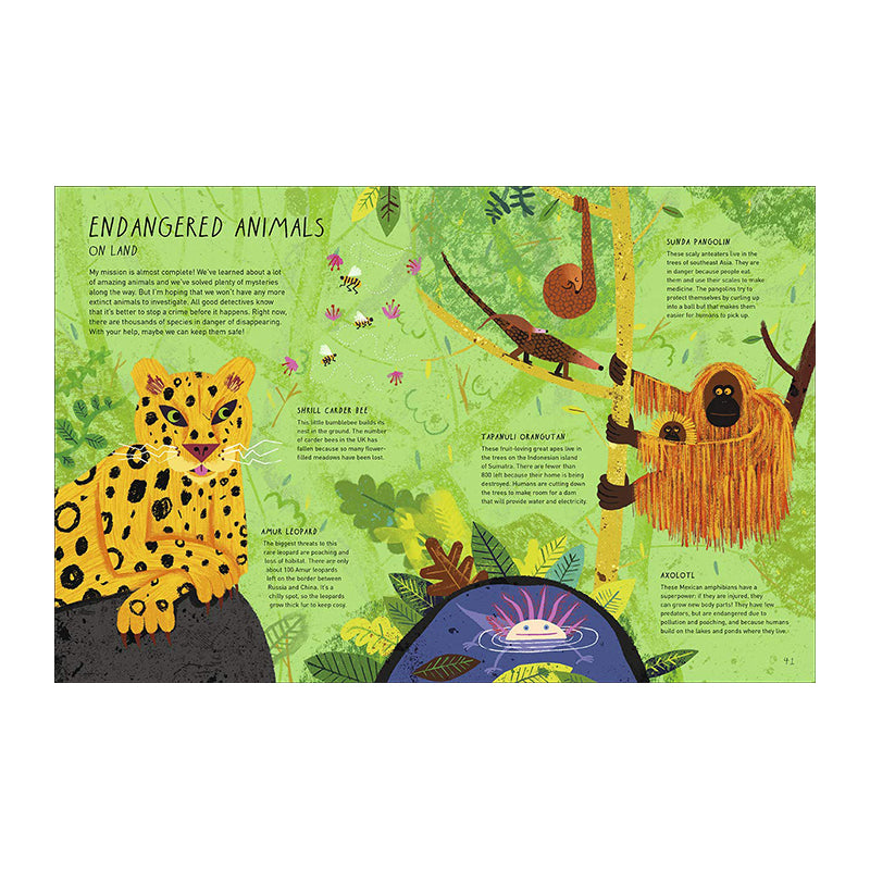 Danny Dodo's Detective Diary: Learn all about extinct and endangered animals by Rob Hodgson and Nick Crumpton