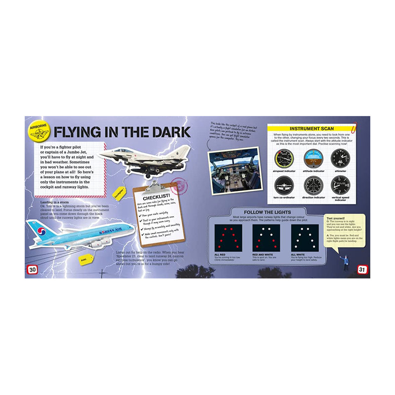 Flight School: How to fly a plane step by step by Nick Barnard