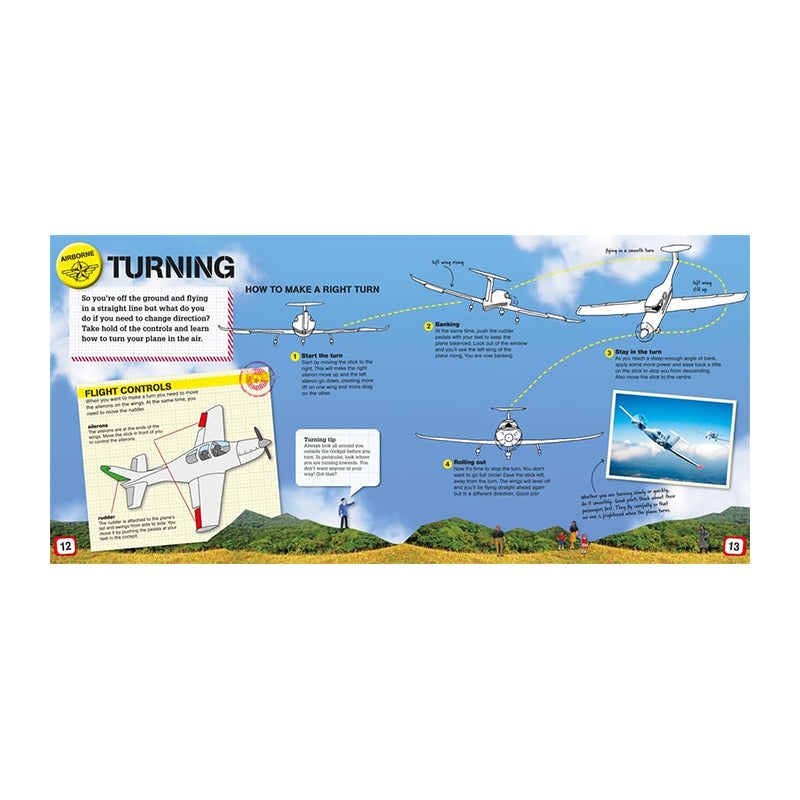 Flight School: How to fly a plane step by step by Nick Barnard