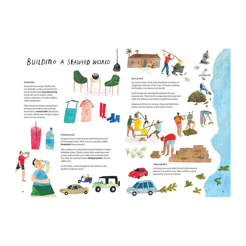 With a Little Kelp from Our Friends: The Secret Life of Seaweed: History, Culture and Environment by Mathew Bate