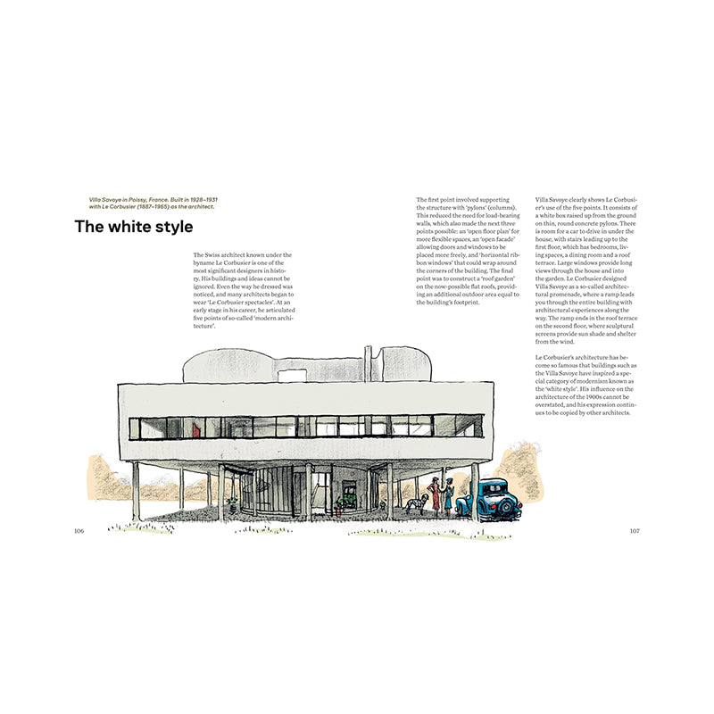 The Little Book of Architectural History: For Children and Curious Grown-Ups by Mogens A. Morgen and Claus Nørregaard