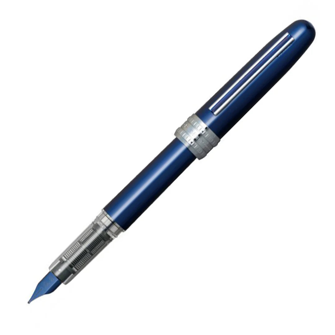 PLATINUM Plaisir Fountain Pen Blue Fine
