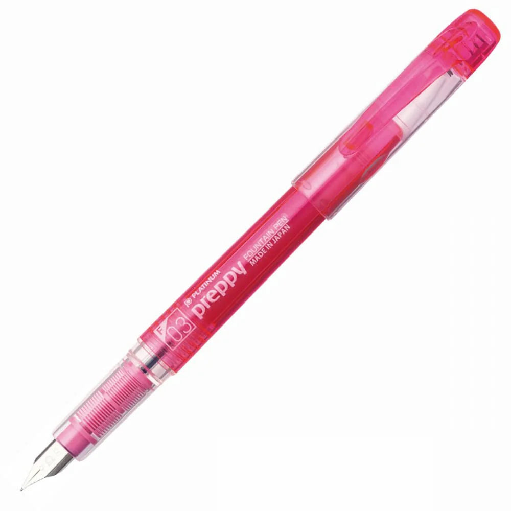 PLATINUM Preppy-PP Bag Fountain Pen Fine Pink