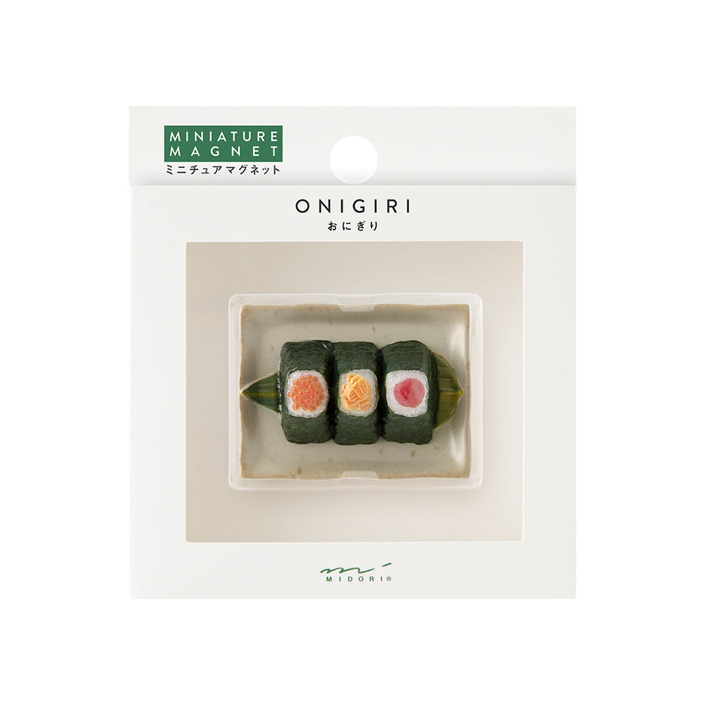 MIDORI Miniature Magnet Onigiri
