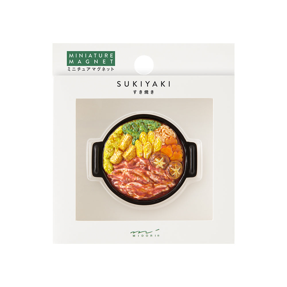 MIDORI Miniature Magnet Sukiyaki