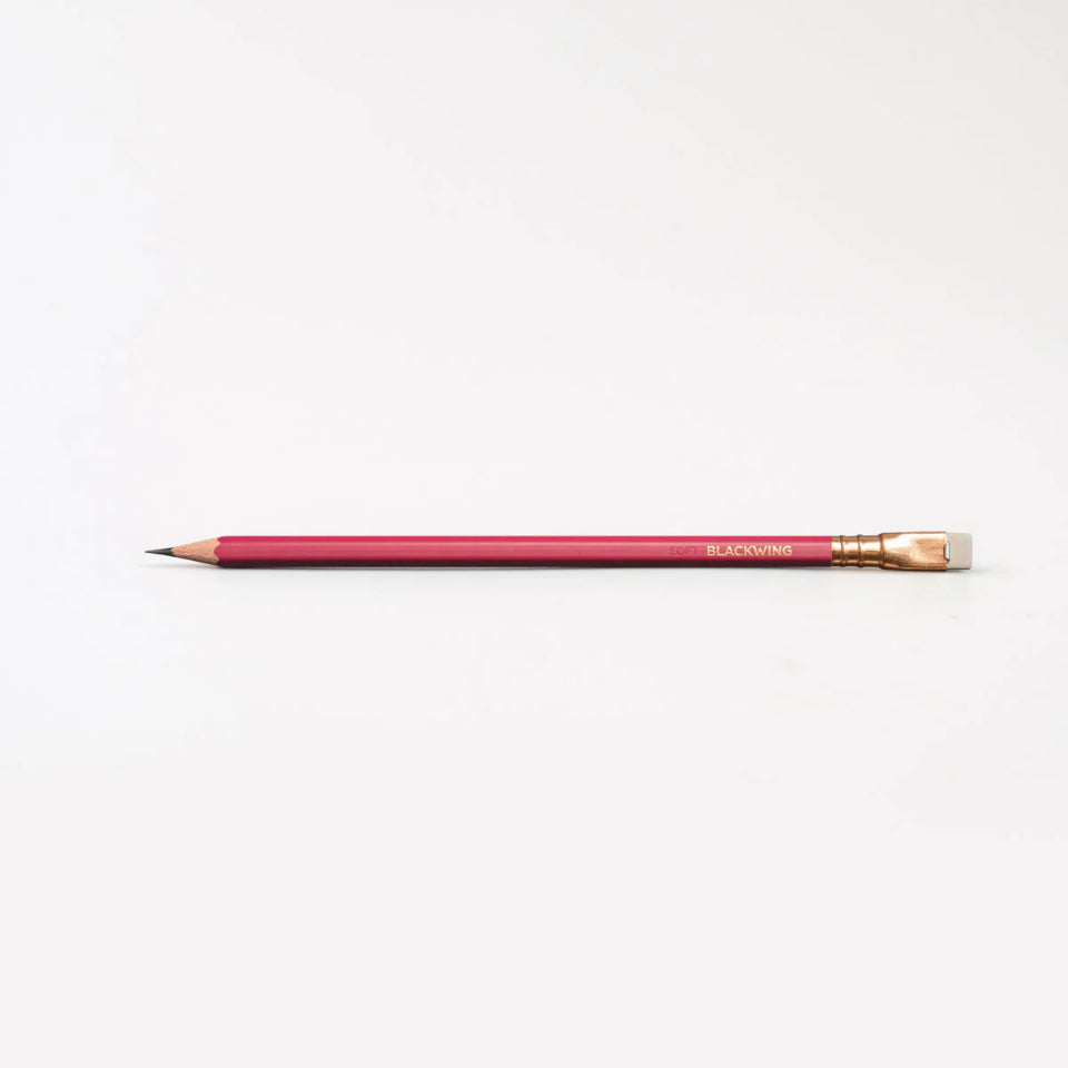 BLACKWING Pencil Soft Graphite Matte Red Box of 12