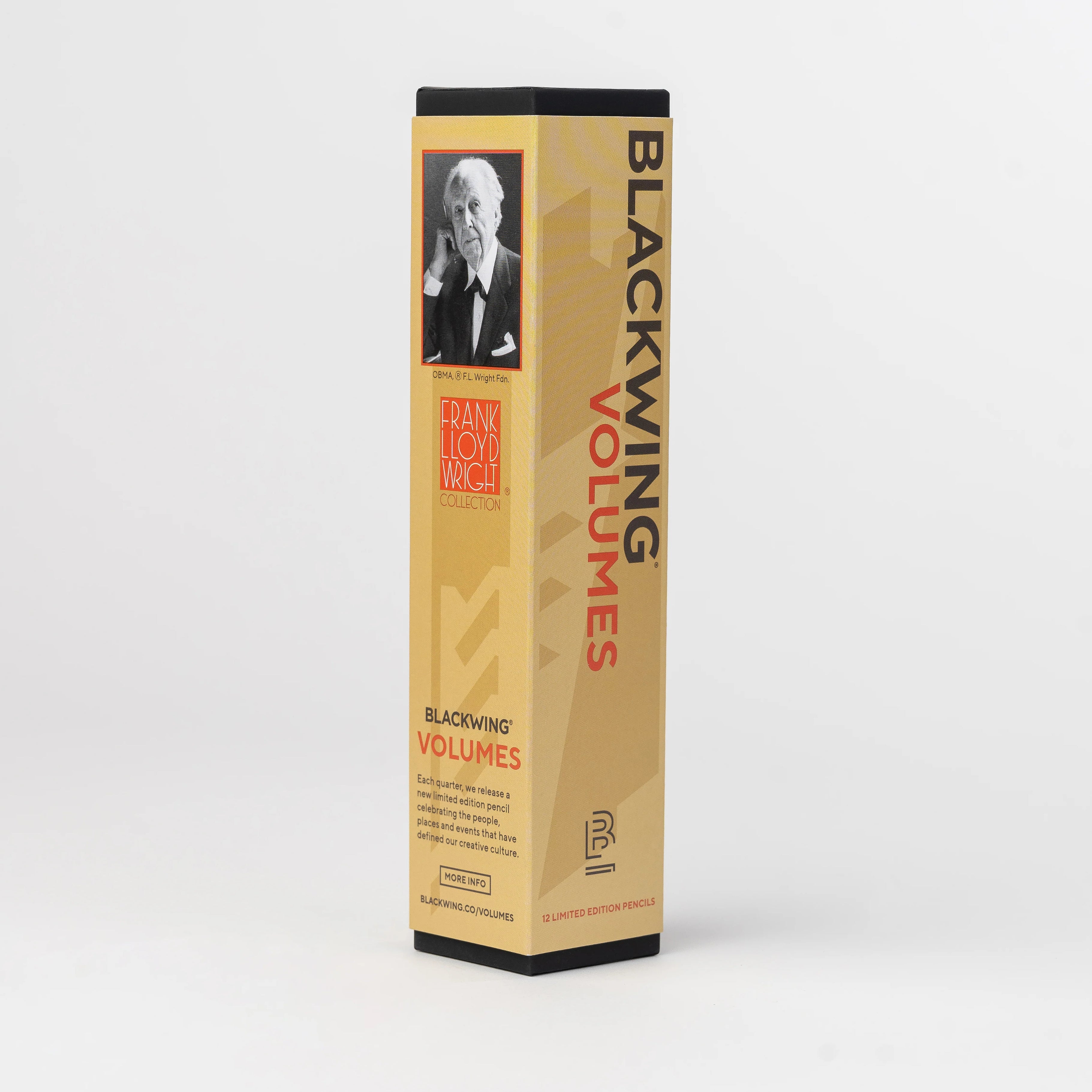 BLACKWING Pencil LE Volumes 71 Frank Lloyd Wright Box of 12