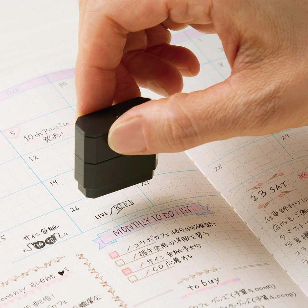 SHACHIHATA Nototo Join Stamp Schedule