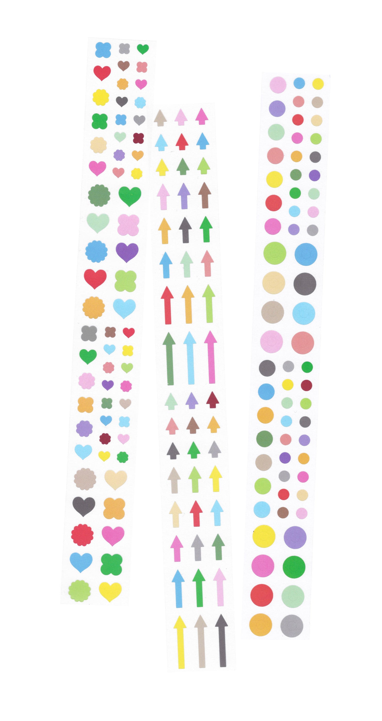 FLAGG Roll Clear Label Circle & Ring