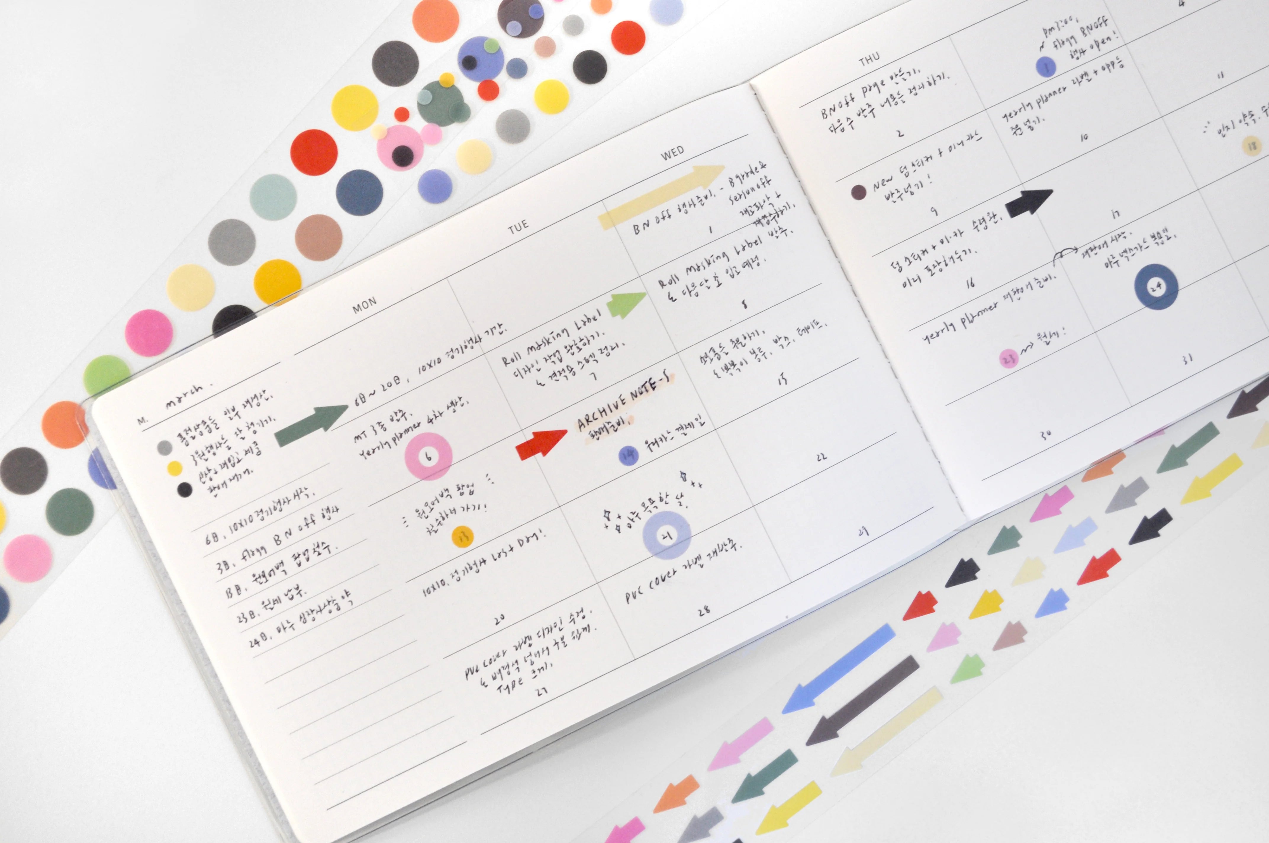 FLAGG Roll Masking Label Dot